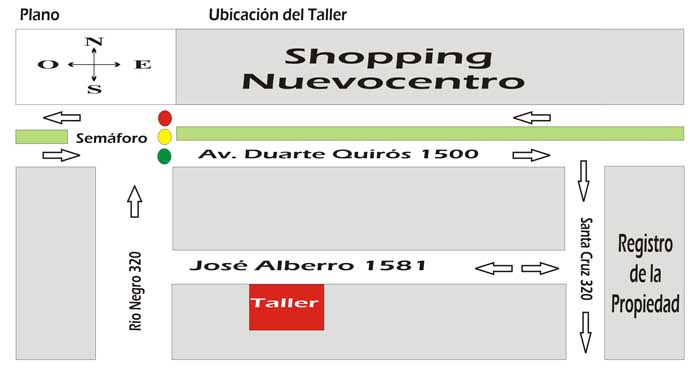 Ubicacion Taller de Pintura - Realismo - Hiperrealismo -Nacho Quiroga